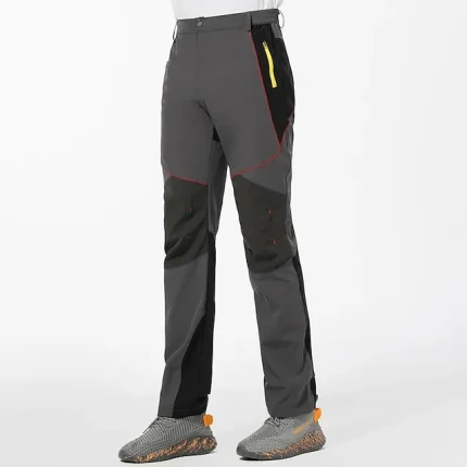 Men's Hiking Pants Trousers Summer Outdoor Thermal Warm Waterproof Windproof Breathable Pants / Trousers Bottoms Black Gray Camping / Hiking Hunting Fishing S M L XL XXL